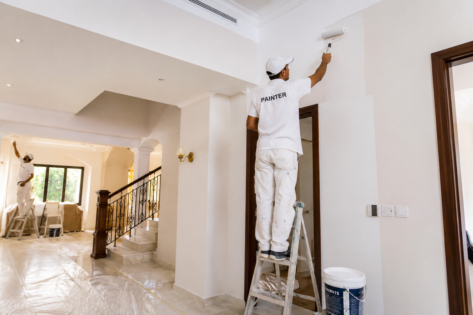 Professional villa painting services in Dubai